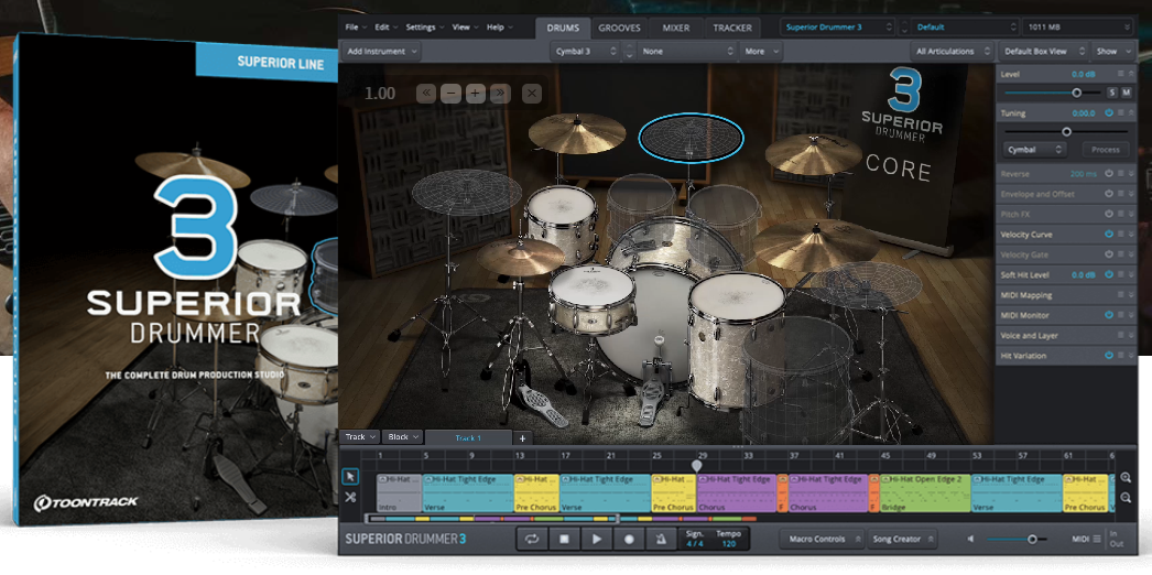 Toontrack Superior Drummer 3